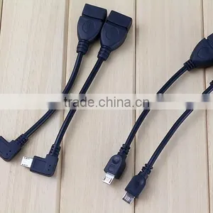Right Angle Micro USB Host OTG Cable thumbnail-3