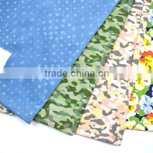 Printed Knit Denim Fabric:290gsm 45%cotton 50%polyester 5%spandex From Changzhou China thumbnail-1