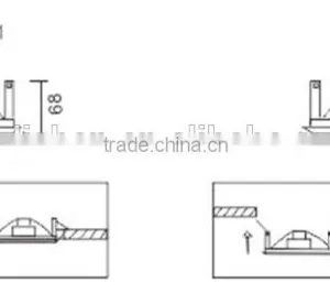 ABS Ceiling Speaker in Wall Ceiling Surround Home Speaker thumbnail-5