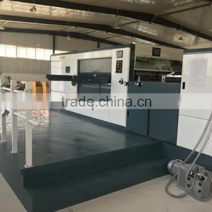 High Speed Flat Bed Automatic Corrugated Paper Die Cutting Machine thumbnail-3
