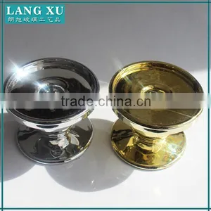Silver and Gold Bead Pillar Candle Holders Wholesale thumbnail-3