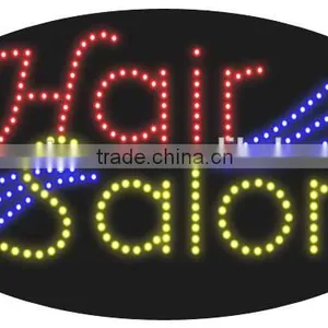 Hair Salon LED Sign Adviterising Sign for the Beauty Salon Nail Shops OEM is Welcome thumbnail-1