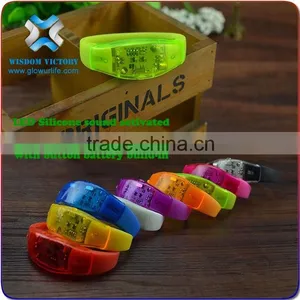 2016 Festive & Party Decoration LED Bracelet Manufacture,silicon Led Bracelet thumbnail-3
