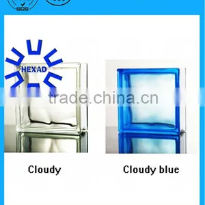 High Quality 95*190*190mm Glass Brick Sizes for Bathroom thumbnail-1