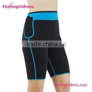 Unisex Neoprene Black Body Shaper Sport Slimming Pants thumbnail-2