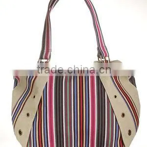 Fahionable Canvas Shoulder Bag for Girls and Women thumbnail-1