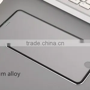 Popular Titanium Alloy Small Frame Tempered Glass Screen Protector for Iphone thumbnail-3