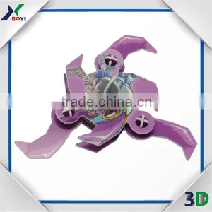 2016 Promotional Spinning Top Puzzle Card/Moving 3D Puzzle/Round Shape Puzzle thumbnail-5