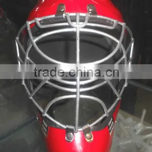CUSTOM MADE GOALIE HELMET thumbnail-1