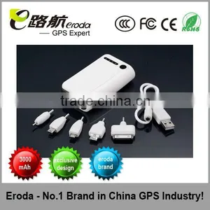 Portable High Capacity 3000mAh External Battery Charger Power Bank for IPhone4/4s/ipad thumbnail-1