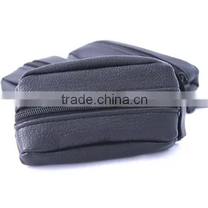 Genuine Leather Coin Bag Two Zipper Closure With Key Ring Since 1997 thumbnail-1