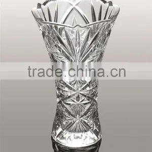 High Quality Clear Crystal Glass Vase thumbnail-3