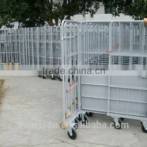 Warehouse Rolling Cage Cart thumbnail-3