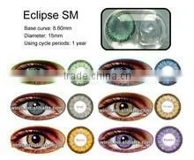 Eclipse sm Wholesale Best Selling Korean Cosmetic/cheap Color Yearly Contacts Lenses/contact Lenses for Eyes thumbnail-1