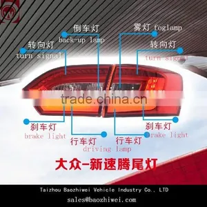 Good Quality LED Tail Lamp Lights for Sagitar,Auto LED Rear Lights thumbnail-3