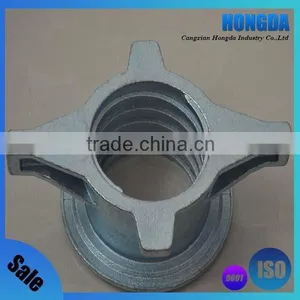 Galvanized Shoring Stell Double Wings Prop Sleeve & Prop Nut thumbnail-4