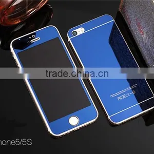 Colorful Tempered Glass Mirror Screen Protector for Iphone6 Plating Mirror Screen Cover thumbnail-4