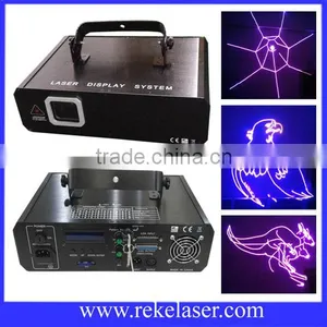 Reke 1 Watt Full Color Ilda Programmable Laser Animation Rgb Laser Light With Memory Card thumbnail-1