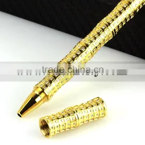 New Design Luxury 24k Gold Diamond Pen thumbnail-1