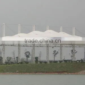 Tensile Fabric Architecture Roofing System With Umbrella Cover Chukah PTFE Fabric thumbnail-1