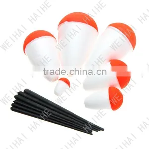 Polystyrene Red White Fishing Floats Fishing Accessory With Sticks thumbnail-4