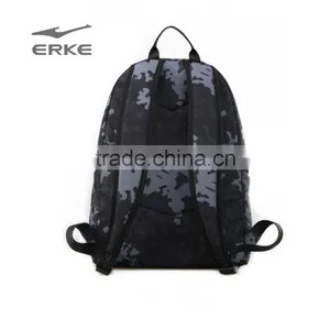 ERKE Ultra-functional Backpack School Backpack Daypack Casual Camouflage Patterns Grid Stripe Printing, Lining :100% Polyester thumbnail-6