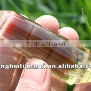 Natural VOGEL Rock Quartz Crystal thumbnail-1