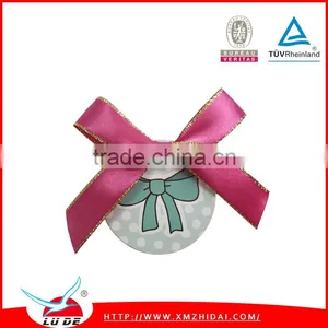 2015 Factory Handmade Solid Color Bows Polyester Ribbon Bow thumbnail-3