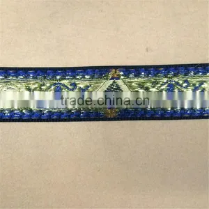 Colourful Jacquard Webbing/Ribbon For Clothing thumbnail-3