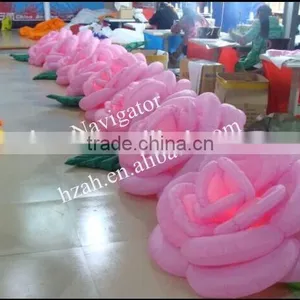 Decorative Long Inflatable Flower With Light thumbnail-1