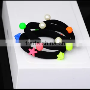 Chinese Elasticity Skinny Hair Loop Hair Ropes Wholesale- F9 thumbnail-1