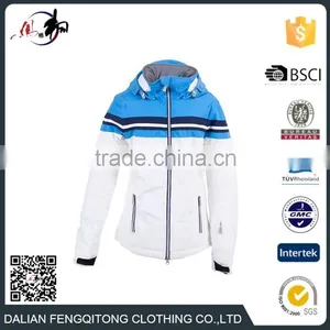 Customized Quilted Women Ski Jacket Outdoor Clothing Ski Wear thumbnail-1