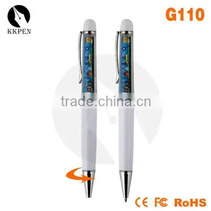 KKPEN Hot Selling Custom Floating Pens/customised Promotional Pens/white Pens With Logo thumbnail-1