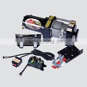 3000 Lbs Auto Electric Winch thumbnail-1