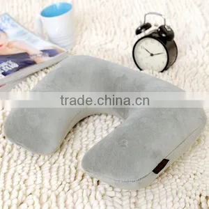 Promotional Inflatable Bolster Car and Bath Neck Pillow thumbnail-1