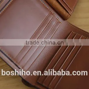 Boshiho Toy Layer Cowhide Leather Custom Men's Wallet thumbnail-2