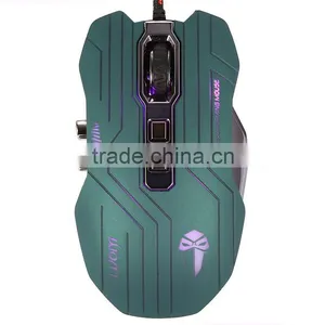 LUOM G5 3200DPI LED Optical 9D USB Vibration Wired Gaming Mouse thumbnail-1