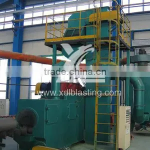 SXQG370 Steel Cylinder Shot Blasting Machine Ordered by Tunisia thumbnail-1