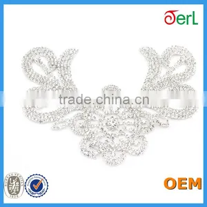 2016 Hot Sale Popular Design Bling Bling Ornaments Rhinestone Trim for Home Decoration thumbnail-1