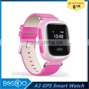 New A3 Kid GPS Smart Watch Wristwatch SOS Call Location Finder Locator Device Tracker for Kid Safe Anti Lost Monitor Baby Gift thumbnail-1