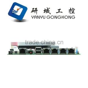 1U Atom D2550 4 Gigabit LAN Card Router/Firewall /Networking Server Motherboard thumbnail-4