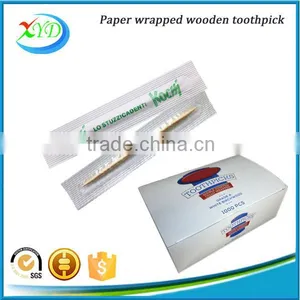 2016 High Quality 4 Sides Paper Wrapped Toothpick in China Factory thumbnail-3