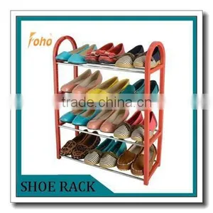 4 Tire 12 Pairs Living Room Portable Wall Shoe Rack FH- SR00284 thumbnail-4