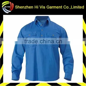 Hot Sell Cheap Men Long Cotton Shirts thumbnail-1