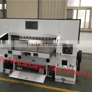 M15 Model Siemens PLC Touch Screen Program Control Paper Cutting Machine thumbnail-2