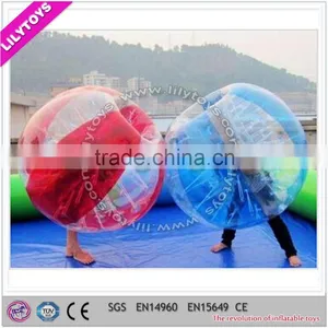 2016 Lily Toys Bubble Soccer, Human Sized Soccer Bubble Ball, Inflatable Bumper Bubble Balls thumbnail-3