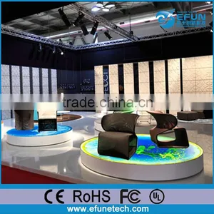 High-end Modern Liquid Table,luxurious Color Led Decorative Liquid Table Top thumbnail-1