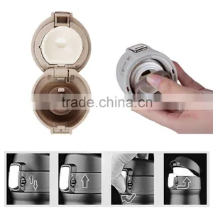 Stainless Steel Leak Proof Vacuum Tumbler Cup With Locked Lid, Blue Travel Mug thumbnail-6
