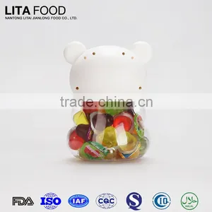 Wholesale Chinese Candy Pink Hellokitty Candy Jar for Jelly Gummy Candy thumbnail-2