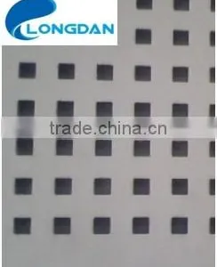 100% Free of Asbesto Feature Perforated Waterprooding Fiber Cement Wall Sheet With 1220x2440m thumbnail-1
